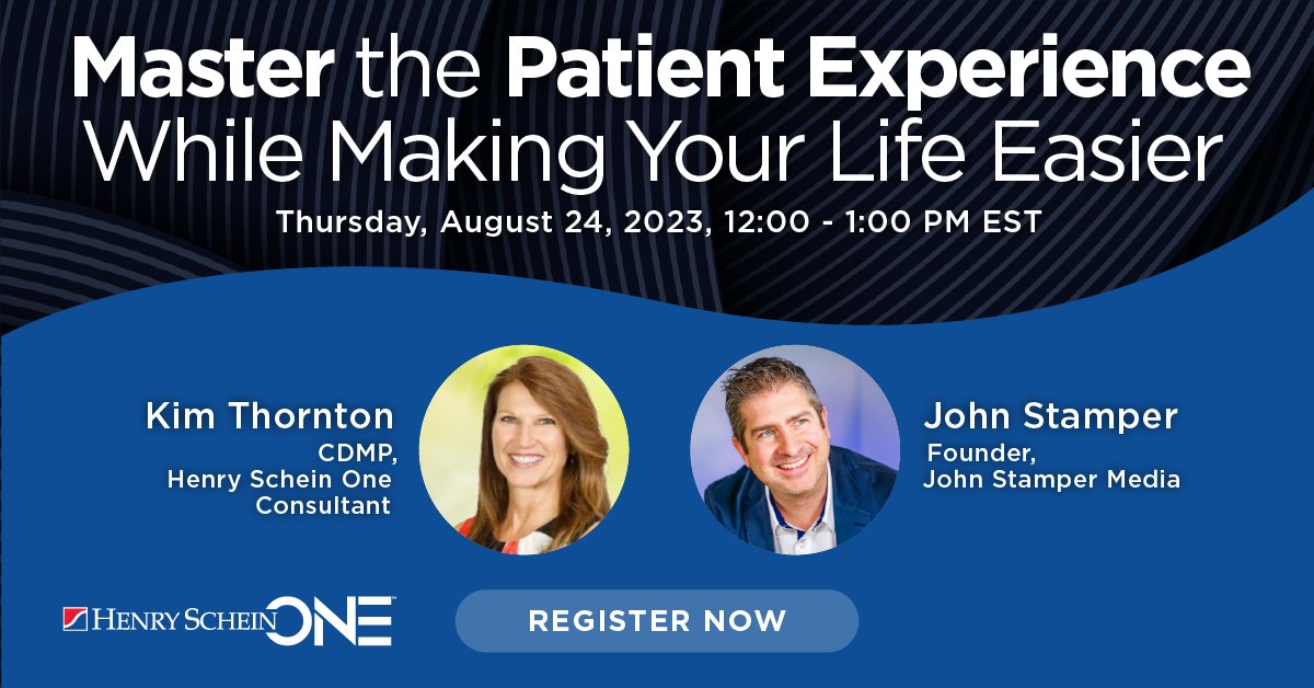 ✨ Join us as we have two dental experts share innovative strategies to make smiles brighter, streamline operations, and ensure every patient visit is a breeze 💨 Save your seat today! bit.ly/3YE7mfA
