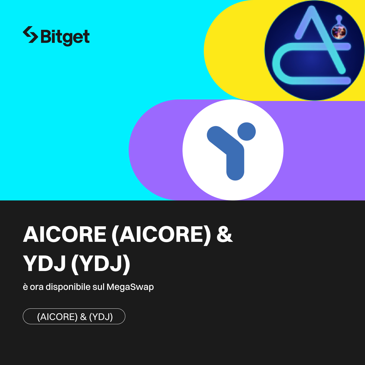 bg_in_italian's tweet photo. #AICORE e #YDJ sono ora disponibili tramite #MegaSwap.
#Swap ora su #Bitget -
https://t.co/sg1fj27ItQ
https://t.co/xMXuobvSwT
🔑 Segui @Bg_in_italian;
🔑 Like + Retweet;
🔑 Tagga 3 amici.
Ulteriori dettagli sono disponibili su: https://t.co/2Lklyp1vRG #Inter #Correa #ethereum
@bullbear_ai
@YCrypto_888/