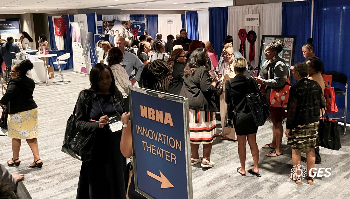 GESGlobal's tweet image. Nurses and healthcare professionals gathered at the 51st Annual @NbnaInc Annual Institute &amp;amp; Conference at @hiltonatlanta! 👩🏾‍⚕️ 

@GES_EMEA I @GESMiddleEast I @GES_Canada 

#NBNA51stConference #visitatlanta #hotels #exhibitions #tradeshows #growtogether

bit.ly/3xMKBcO