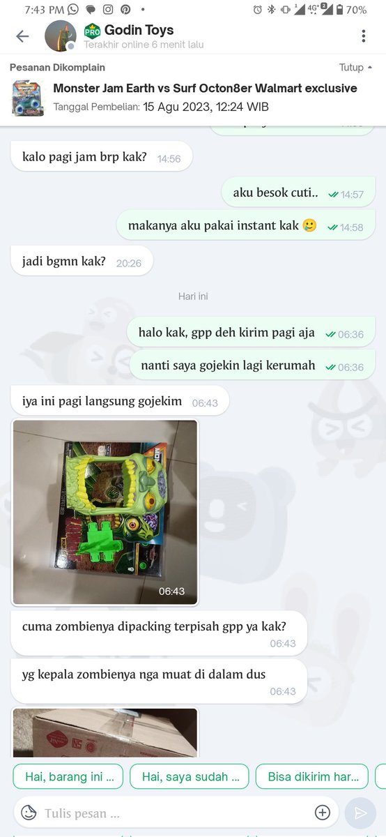 AdityaDido's tweet photo. @TokopediaCare @tokopedia Seller hanya bilang bahwa produk tidak muat  dan dikirimkan terpisah boxnya. Saya tanya apa memang terpisah, seller bilang bahwa test pasang dan tidak bisa buka lagi. Jadi saya pikir memang test produk sebelum kirim. https://t.co/zW1JW3WJI7