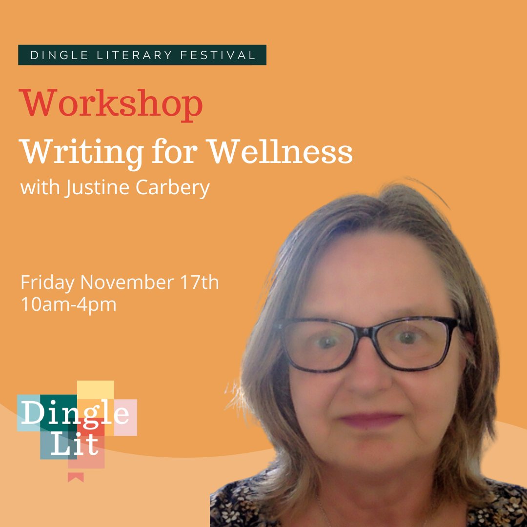 Dingle Literary Festival (@dinglelit) on Twitter photo Ignite your creativity at #DingleLit23! 🖋️
If you want to conquer writer's block, unleash your imagination, and craft captivating stories, join 'Writing for Wellness' with <a href="/justinecarbery/">Justine Carbery</a> on November 17th. 📚
Limited spots available! 💥 eventbrite.ie/e/writing-for-… Ignite your creativity at #DingleLit23! 🖋️
If you want to conquer writer's block, unleash your imagination, and craft captivating stories, join 'Writing for Wellness' with <a href="/justinecarbery/">Justine Carbery</a> on November 17th. 📚
Limited spots available! 💥 eventbrite.ie/e/writing-for-…