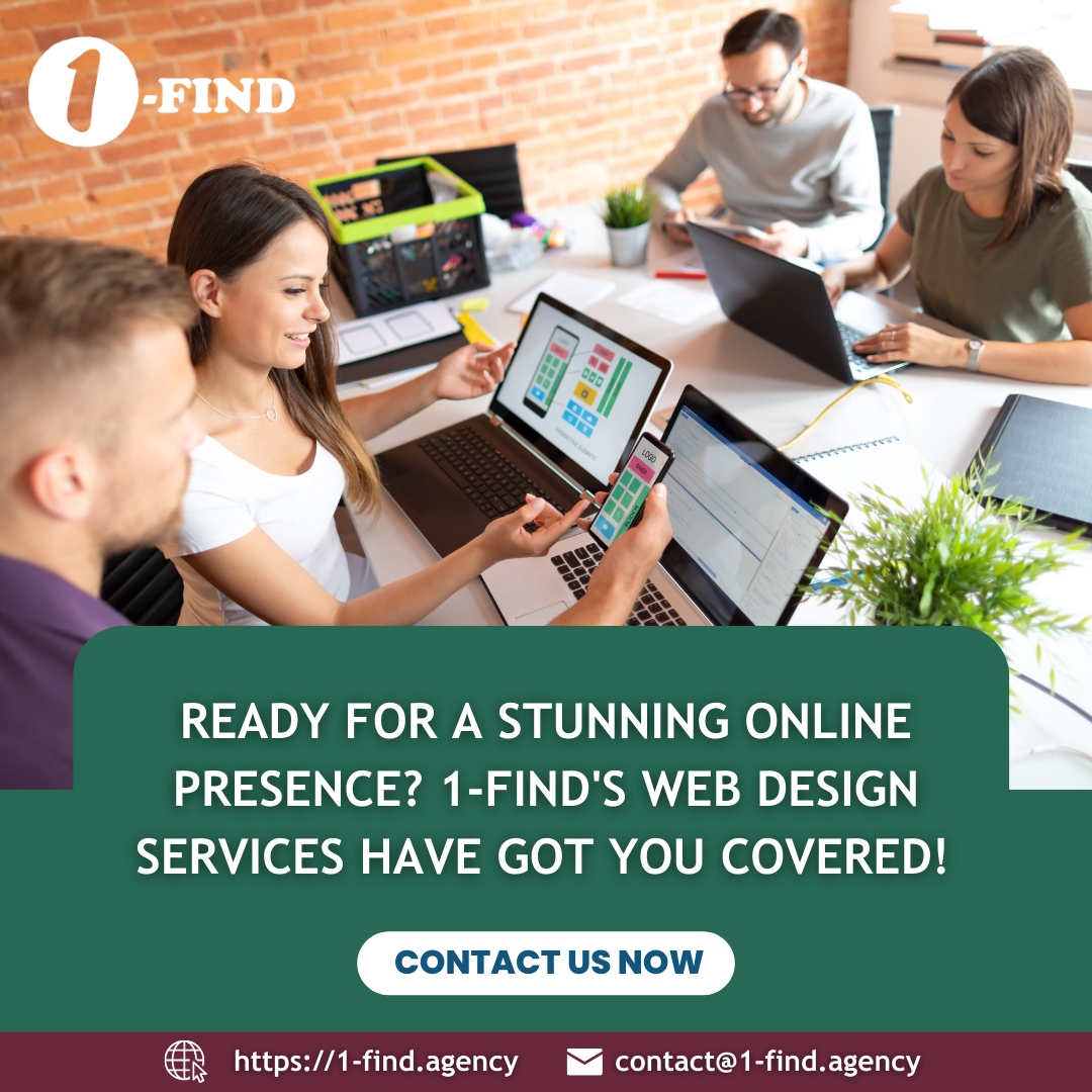 1findservices's tweet image. 🚀💼 Say goodbye to the headache of searching for the right #agency. We've mastered web design and more to give your #business an edge.

With #1FIND, you'll get top-notch service and real #results. Let's grow your #online presence together. Contact us now! 🌟📈