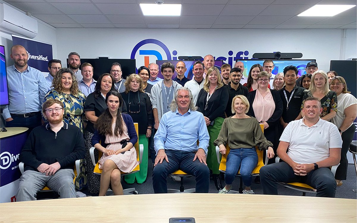 Diversified CEO Eric Hutto has been visiting our different geographies to get to know our associates; his most recent stop was to visit our UK team. These face-to-face interactions build personal connections and unify our global team. #GlobalTeam #creatingtheunforgettable