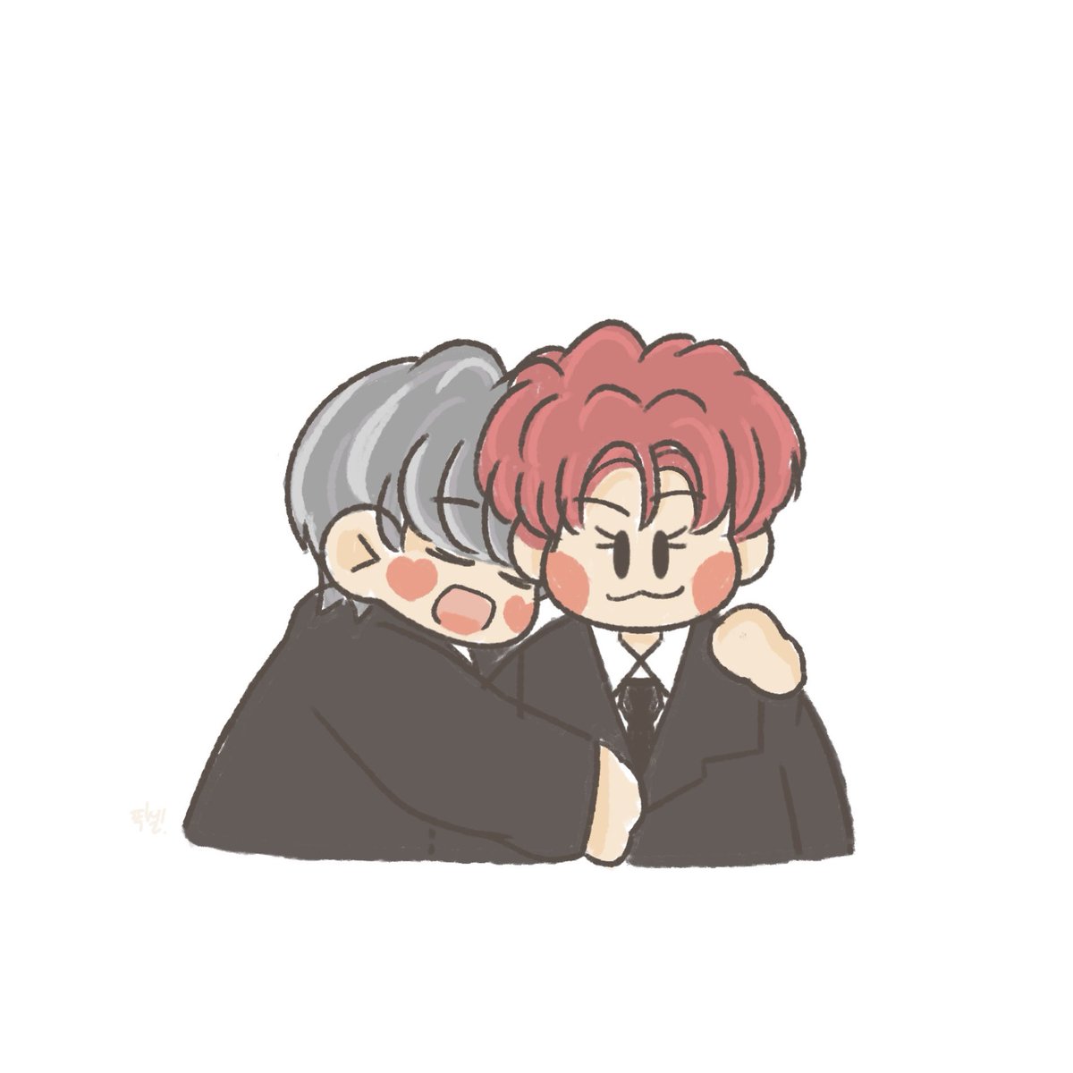 ชอบเค้ามากเลยเบ๋อ 🐰🦊

#jamren #잼런 
#JAEMIN #RENJUN