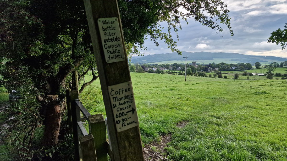 Used part of the #PennineWay around Gargrave on a walk today, and the pull of the path is strong. I think I need to walk it again, one last time, while I still can #NotGettingAnyYounger
