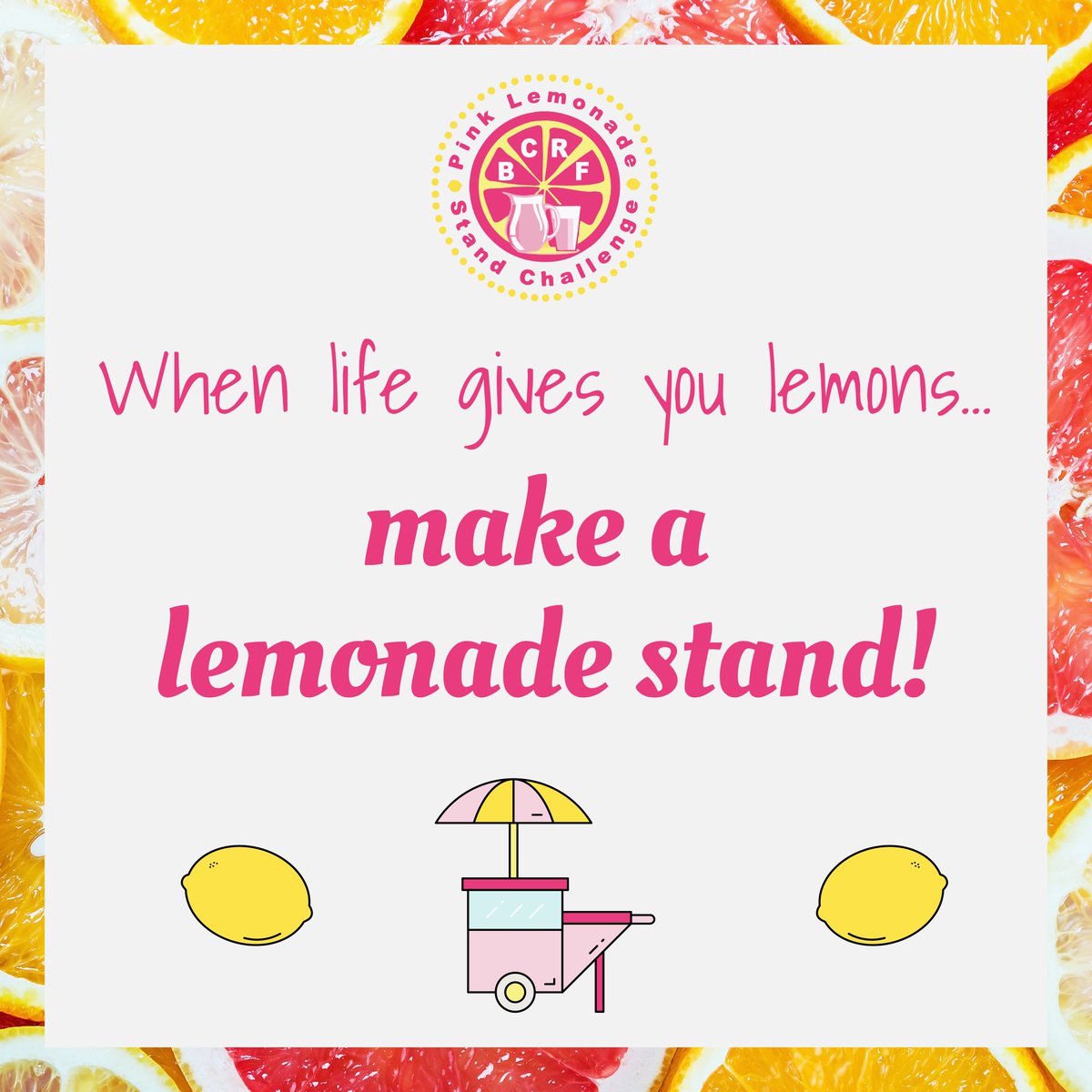 plsc_bcrf's tweet image. When life gives you lemons...make a (pink) lemonade stand! 🍋

 Join us in raising awareness for the @BCRFcure and make a stand that truly matters. Let's spread hope, support, and a whole lot of pink lemonade! 🎗️💕

#LemonsToLemonade #BreastCancerAwareness #MakeAStand