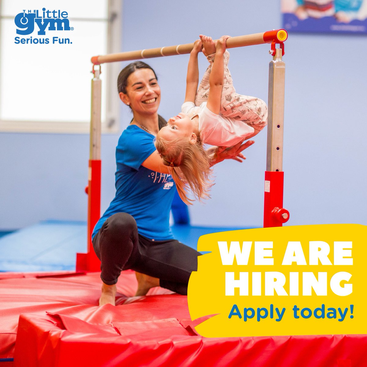 WE ARE HIRING!!🤩

The Little Gym Leeds &amp; York are looking for instructors to work at weekends!
✅ aged 16+, looking for an active job, have experience with Gymnastics, Dance or with Children?  - apply today!
york.thelittlegym.co.uk/join-the-team-…
#gymnastics #dance #jobs #leeds #studentjobs