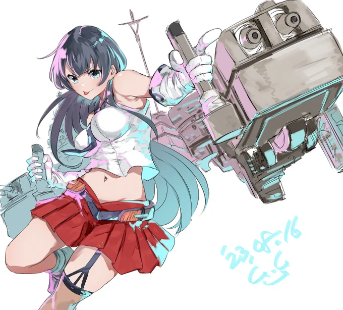 #艦これ版真剣お絵描き60分一本勝負_20230816 
