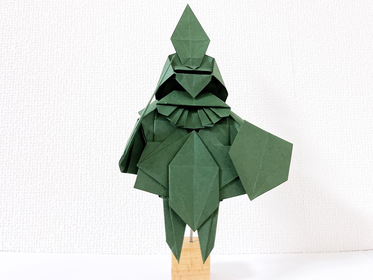 yukioriori1997's tweet photo. 騎士
あやめの基本形
不切正方形一枚折り
#折り紙作品 https://t.co/AdKTnhiSGp