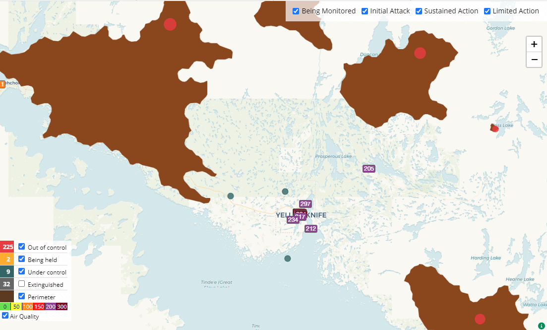 Important Fire Map Update: 
We now use CWFIS data for Fire Perimeter Estimates instead of GNWT's. CWFIS updates every 3 hours, we check every 30 mins. The only place to see air quality, fire perimeters, and GNWT data together! 🔥
#NWTFireMap #NWTFire
edgenorth.ca