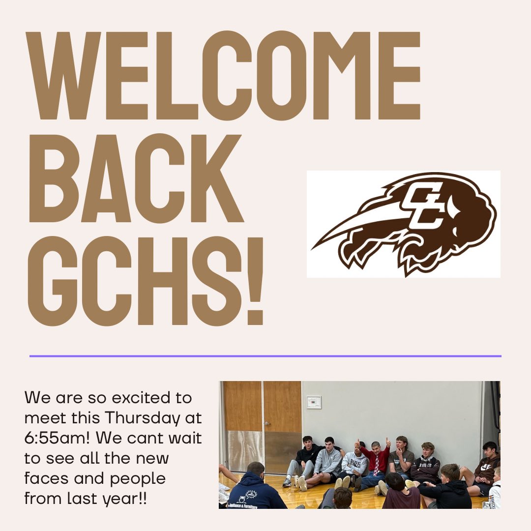 Welcome back Buffs! Excited to see you tomorrow morning in the gym at 6:55am!