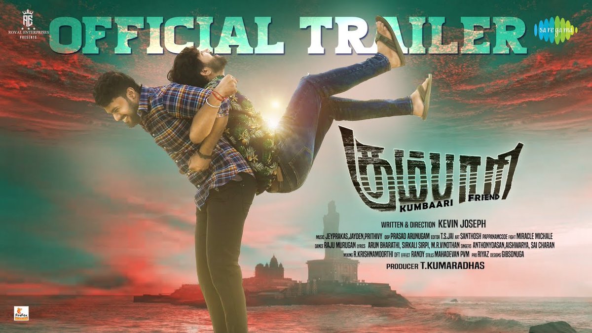 CinimaMaaran's tweet photo. #Kumbaari Trailer out now 🤩🎉

#KevinJoseph #TKumaradhas
@VijayVishwaOffi #NaleefGea 
@Mahana55991174 @ActorMadhumitha 
@ACTOR_CHAAMS #KadhalSugumar 
@actorjohnvijay @saregamasouth
@RIAZtheboss @V4umedia_ https://t.co/aKeFgpHy0T