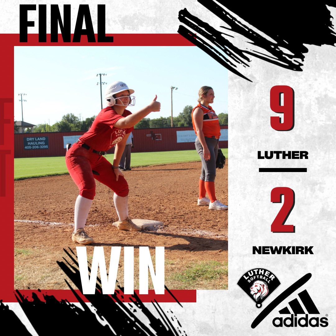 Our girls responded well after losing both games to Alva. We picked up a good district win today against Newkirk! Box score is in the comments! #LionPride
