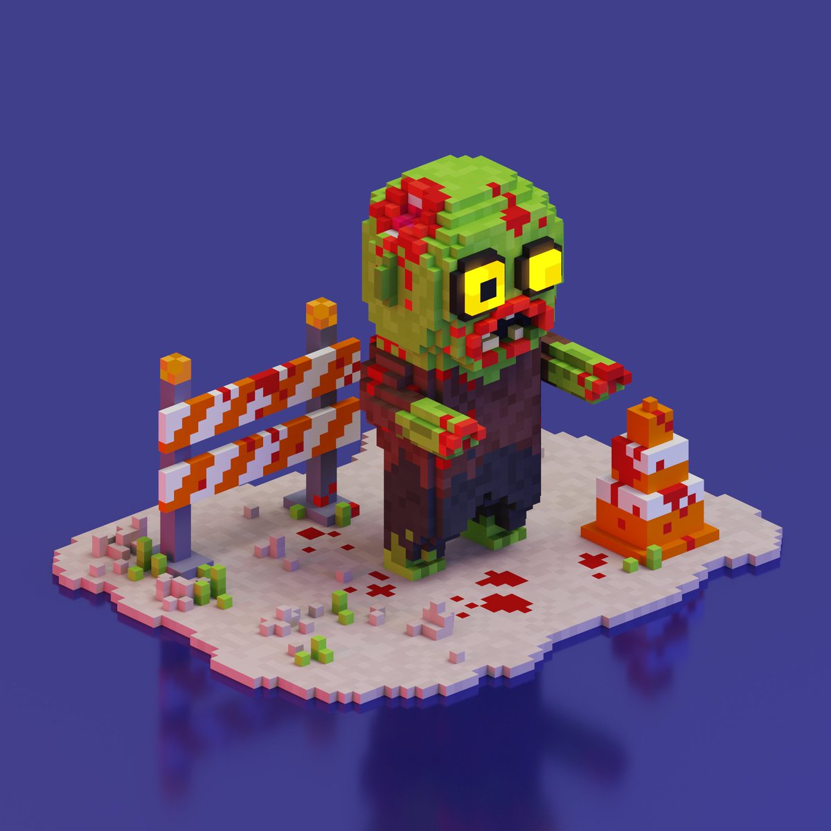 zombiesevw's tweet photo. Hey everyone! Long time no see. 🧟‍♂️🧠
#voxelart #voxel #nftcollector #NFTCommmunity #NFTartwork https://t.co/bK9AuTz13B