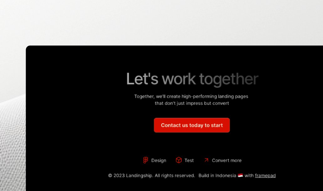 big shoutout to <a href="/framepadco/">Framepad</a> <a href="/matteotiscia/">Matteo</a> for making Landingship live tomorrow! #buildinpublic