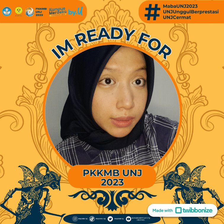 destudes's tweet photo. Perkenalkan, saya Destia Ayu Alifa dari Prodi Pendidikan Guru Sekolah Dasar, Fakultas Ilmu Pendidikan siap dan bangga mengikuti seluruh rangkaian PKKMB UNJ 2023 dengan semangat membangun generasi cerdas, bermartabat, dan bereputasi dunia. ✨🔥

— https://t.co/X16IXCwOdA