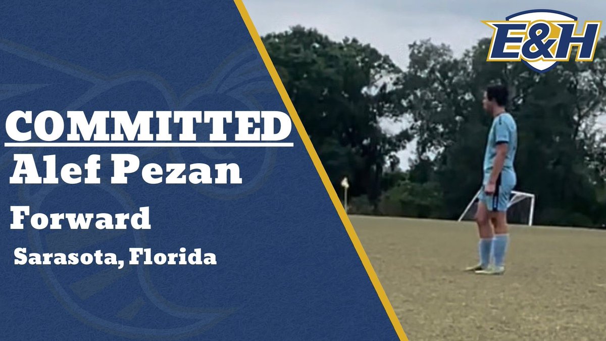 Last but not least allow me to introduce Alef Pezan!  Welcome to the program!
#gowasps #emoryandhenry #increaseinexcellence #endureheartcommitment #ncaasoccer #ncaadivision2