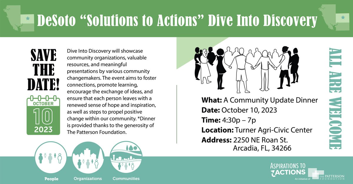 This event aims to foster connections, encourage the exchange of ideas + ensure that each person leaves with steps to propel positive change. *Dinner is provided. All are welcome. Reserve your space here ➡️bit.ly/DiveIntoDiscov…  <a href="/chericoryea/">Cheri coryea</a> <a href="/AshleyCoone/">Ashley Coone</a> <a href="/KlouisTpf/">KlouisTPF</a> <a href="/RachelPloss/">Rachel Ploss</a>