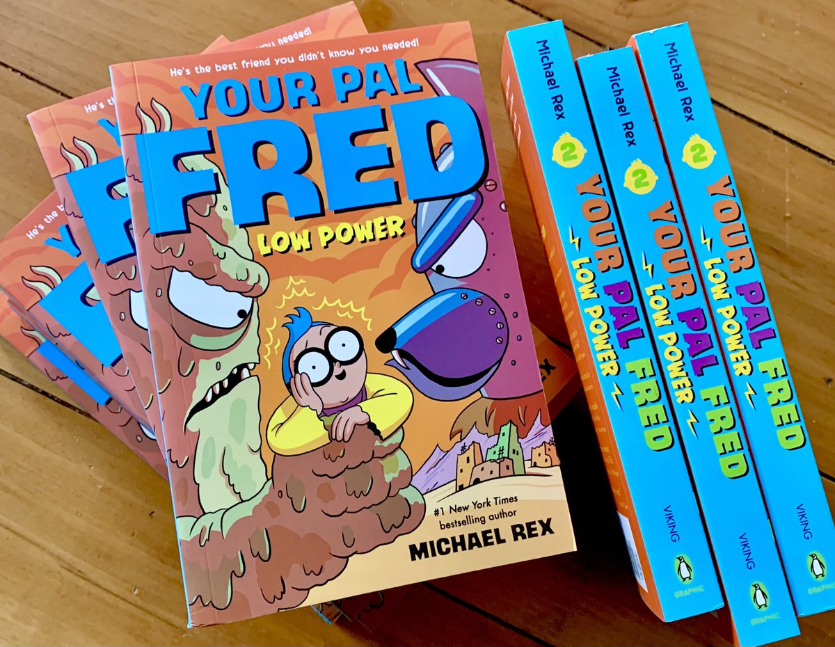 BOOK GIVE AWAY! I have 8 copies of “Your Pal Fred 2:Low Power” to give away. (All I ask is that you review it somewhere, as it’s only received one industry review so far.) Like, Share, Follow. Random winners picked in 48 hours.