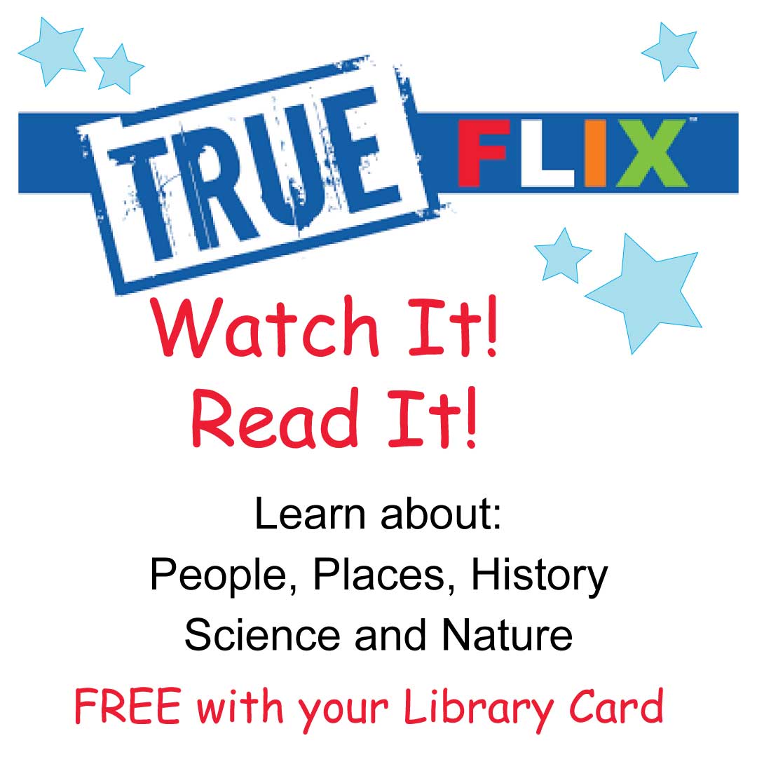 The library has some great eResources available for free to our patrons.  This month check out TrueFlix.  An engaging multi-media learning tool best for ages 8 to 11. sdm-tfx.digital.scholastic.com/?authCtx=U.600…

#WestboroughPublicLibrary #LibraryResources #eResources #Learning #LibrariesEmpower