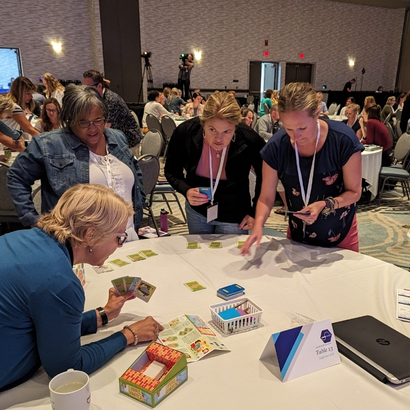 SaginawISD's tweet image. Math can be a blast! Saginaw ISD and local staff are having a great time playing and learning on Day 2 of the #MAISA #MiMathEssentials conference! #OurStory