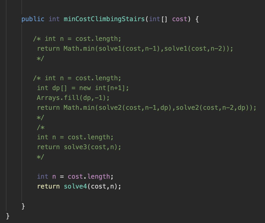 ManiacAlgo's tweet image. Eventually overcome the DP problems
#leetcode Min Cost Climbing Stairs
#technology #development #computersciencestudents #backend #programminghelp #Java #development #dev #developers #programming #DP #dynampicProgramming #optimization #code #100DaysOfCode #Algorithms #DSA