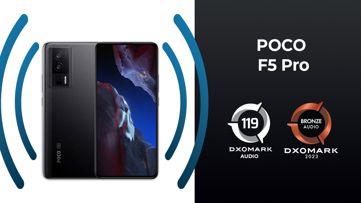 DXOMARK's tweet photo. The @POCOGlobal #F5Pro did better in Recording than Playback, thanks to overall pleasant audio recordings with a nice timbre. ⏺️
⏩ Discover more in the #DXOMARK product review: https://t.co/uh2w8gbPEq https://t.co/RLouSUgT58