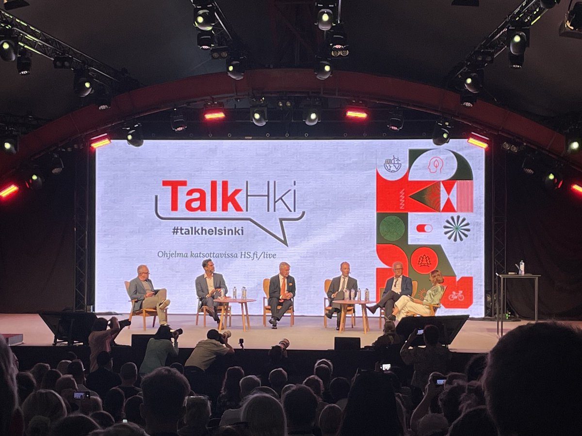 Tästä se lähtee, ja lisää seuraa tulevina kuukausina. Presidenttiehdokkaat tentissä. #talkhelsinki