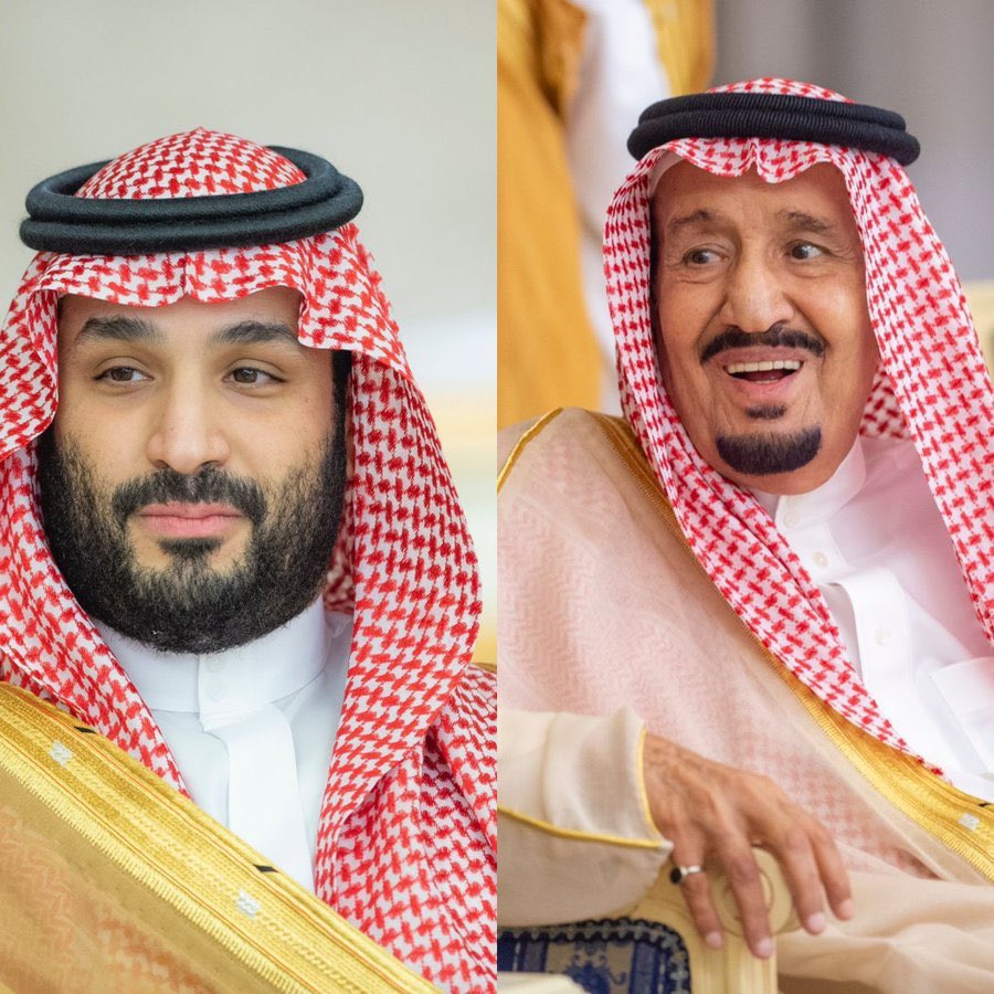 #خادم_الحرمين_الشريفين وسمو #ولي_العهد يعزيان رئيس جمهورية كوريا في وفاة والده.