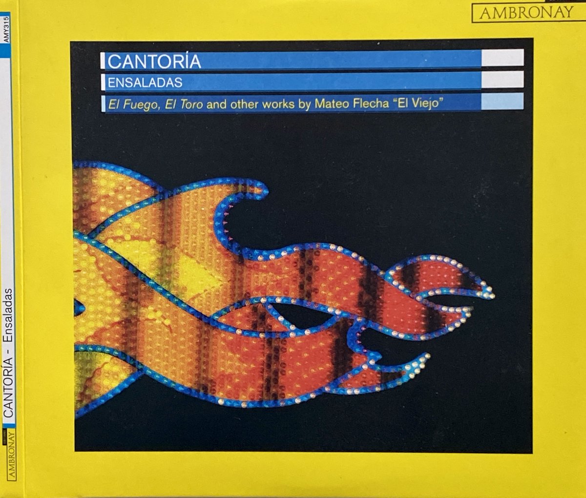 de_noriega's tweet photo. 06/20 #Season2023
#DiscosParaElVerano #DiscsforSummer
📀 "Ensaladas", Mateo Flecha "El Viejo".
Ensemble "Cantoría"
#AMBRONAY
https://t.co/P4xWk21H7n https://t.co/sU6c7UEXLK