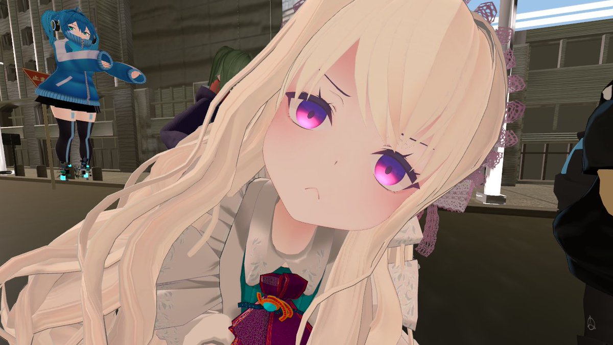 dbfl_df's tweet photo. 8月１５日 メカクシ団参上！！！！！！ #VRC_夏ボカロ #VR_DBFL #DBFL #VR_DF #VRChat https://t.co/IpH7NMnUQw