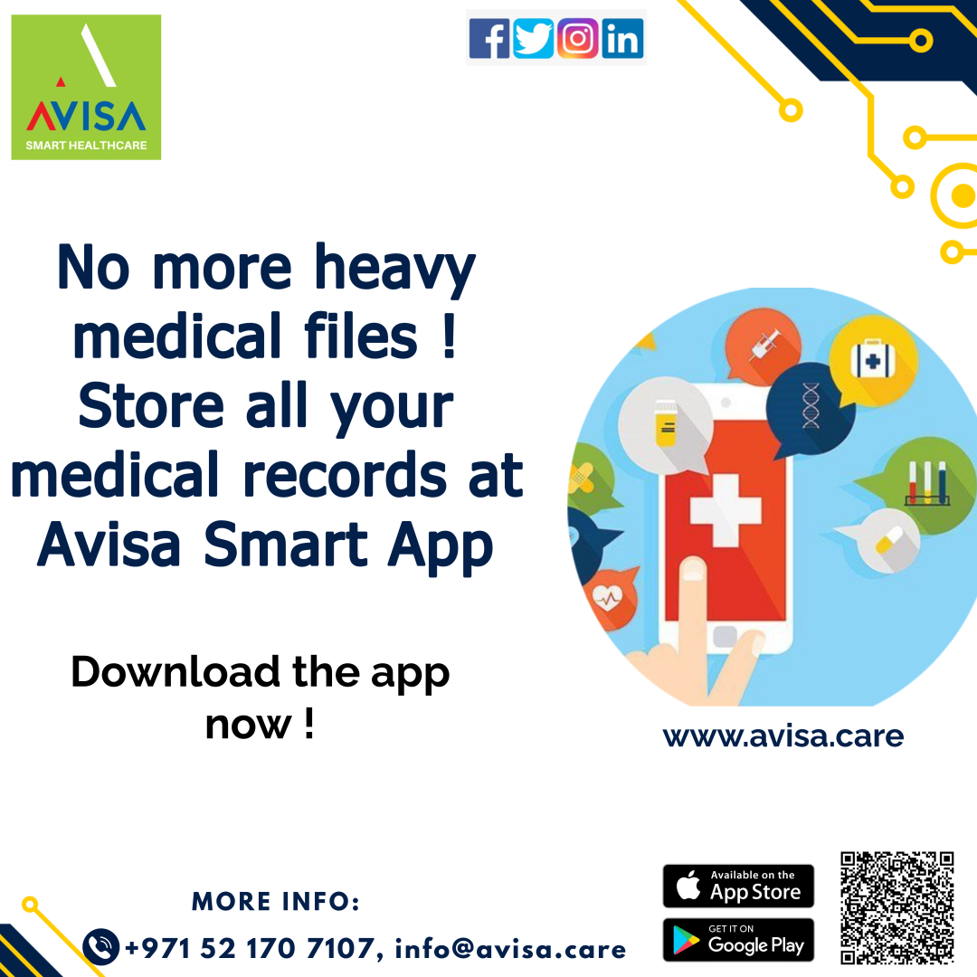 avisa_dubai's tweet image. Embrace hassle-free healthcare documentation! Safeguard your medical records with confidence on Avisa Smart App. Start your effortless health journey now.

#HealthcareSimplified #SmartHealthApp #PaperlessRecords