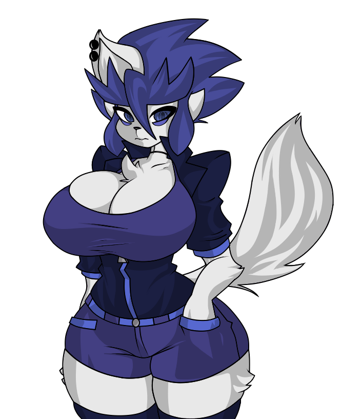 signas501's tweet photo. Stacked? I have no idea what you're talking about! - A depiction of Roxy, the OC of @CryptiaCurves and @VibaPop, and inspired by the awesome colorations of my incredible friend @DontSt0pMeN0w! All credit goes to promote Cryptia and Viba's awesome art! https://t.co/NRa7v1PjIA