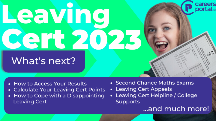 Leaving Cert Results and Key CAO Dates 2023 CareersPortal has everything you need for Results Day, CAO offers 📝& more…from calculating your Leaving Cert appeals to second chance maths exams 🔢. Read: ow.ly/JWTW50PzLl7 #CAO #LeavingCert #Maths
