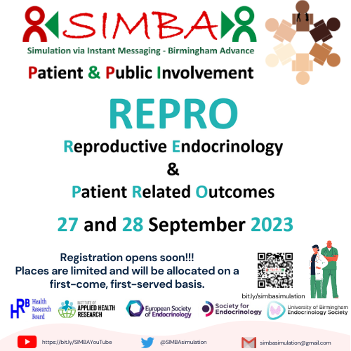 Punith Kempegowda (@drpunith) on Twitter photo #SIMBA_REPRO
27 & 28 September 2023
Solve real-life, challenging cases in reproductive endocrinology & learn from experts & patients.
Registration now open!!
#LimitedSpaces
Visit bit.ly/simbasimulation for more info.
@lynneRo61622529 <a href="/MickOReilly1980/">Mick O'Reilly</a>
<a href="/atulkalhan/">Atul Kalhan</a> #SIMBA_REPRO
27 & 28 September 2023
Solve real-life, challenging cases in reproductive endocrinology & learn from experts & patients.
Registration now open!!
#LimitedSpaces
Visit bit.ly/simbasimulation for more info.
@lynneRo61622529 <a href="/MickOReilly1980/">Mick O'Reilly</a>
<a href="/atulkalhan/">Atul Kalhan</a>