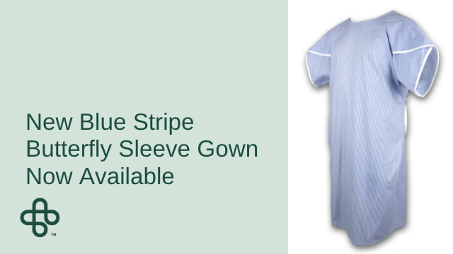 MIP_UK's tweet photo. 📝NEW BLOG - Introducing the New Blue Stripe Butterfly Sleeve Patient Gown

Read here: https://t.co/Bc7HyOqNy8

#Care #Healthcare https://t.co/siirVjLncT