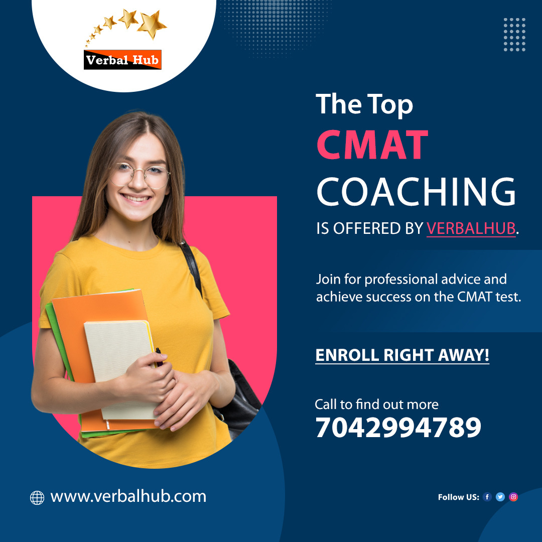 HubVerbal's tweet image. Don&apos;t just dream it, achieve it with VerbalHub! Join VerbalHub today and excel on the CMAT test. 
.
🌐Website: verbalhub.com/best-cmat-coac…
☎️ Call Us: 7042994789
.
#verbalhub #cmatexam #cmat #mbaprep #study #studyabroad #education