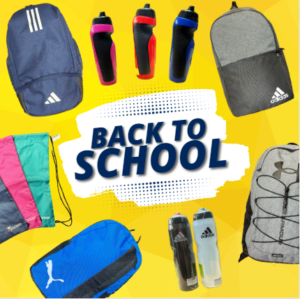 Its not too far away now! Come in for all your back to schools needs. #backtoschool #herbertsportseg #eastgrinstead #schoolbag #waterbottles