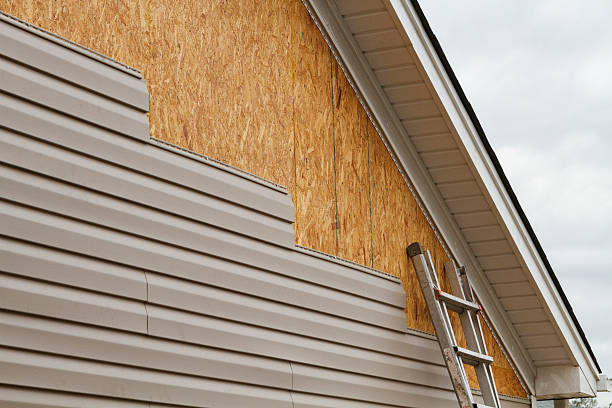 A siding replacement can increase the value of your home by up to 78% of the project cost. Not only does it give your home a fresh new look, but it also provides added protection against weather damage. #SidingReplacement #HomeImprovement