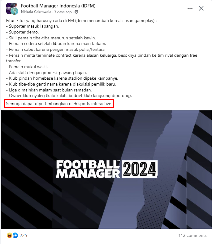 Blognya Football Manager (FM) Lovers (@rtupoke) on Twitter photo 