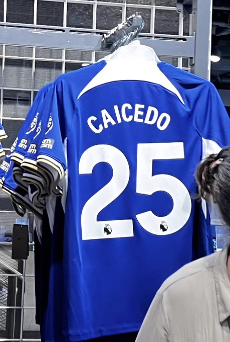 Caicedo's new shirt number is 25. Thoughts?
