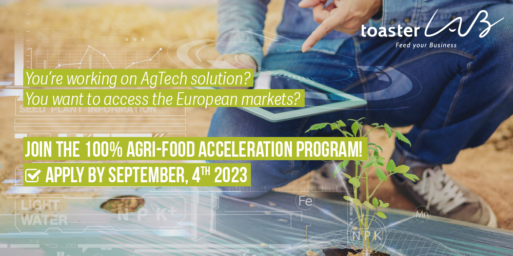 toasterlab's tweet photo. 🚀 #AgriFood #Agroecology #Startup, our new call is now open! Apply by September 4th to join us in our next cohort dedicated to #Digital for #Agroecology 🌱 📱 Go to https://t.co/FKnZ4bpXUx #LetsGo 💪 With @terresinovia @terresunivia https://t.co/iUZUd5JJU9