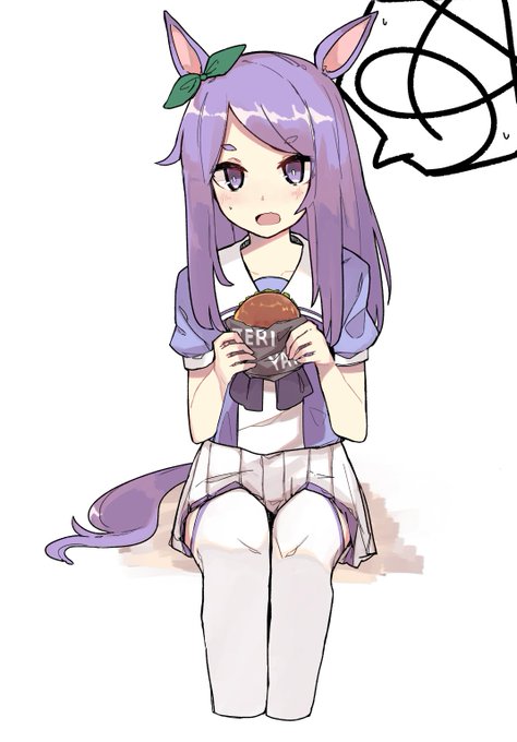 てりやきをマックイーンしてる所を目撃されたマックイーン(再掲)#ウマ娘 
