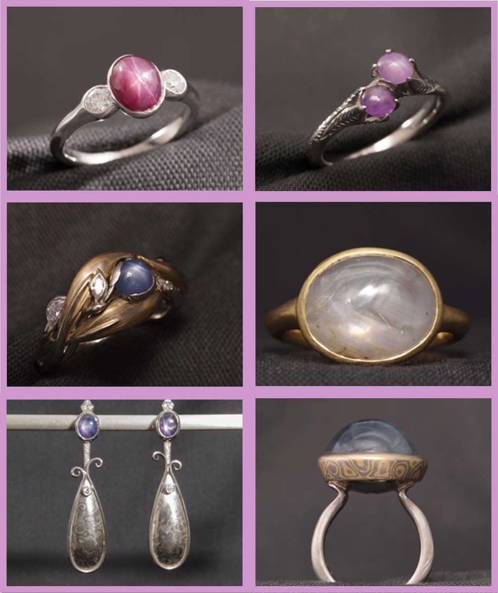 From the archive. Star Sapphires have a long and fascinating history of being coveted and prized as very special and unique gemstones. Their special feature called "asterism" lends an added mystical element, and many throughout time have felt a special connection to these stones.