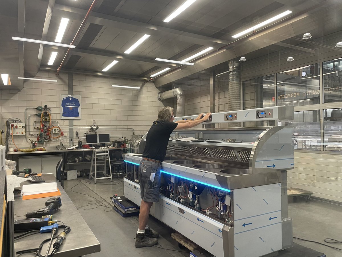 Prior to leaving <a href="/QBTEC1/">QBTEC</a> factory in #holland, each custom-built #kiremko #fryingrange is given a comprehensive inspection &amp; testing from our skilled quality control department ⚡️🔥

Only when the team is confident in its capabilities does it start its journey to you 🐟🍟