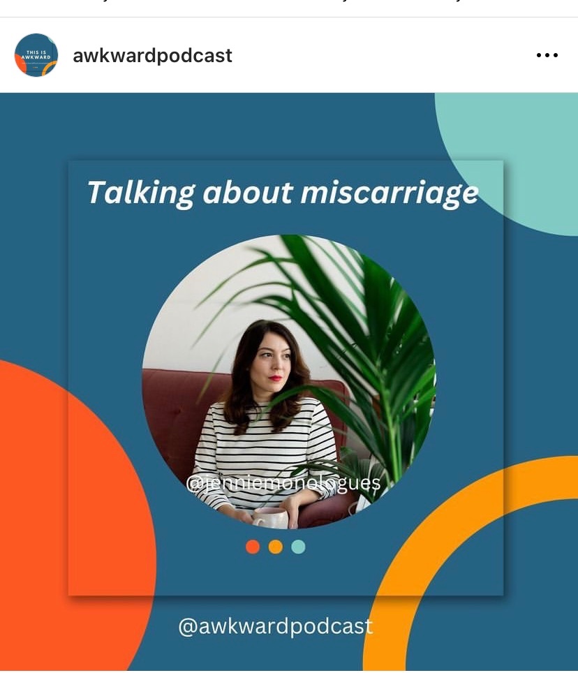 New episode out today. A personal one for me - how to talk about #miscarriage with the amazing @jenniferagg podcasts.apple.com/gb/podcast/thi…