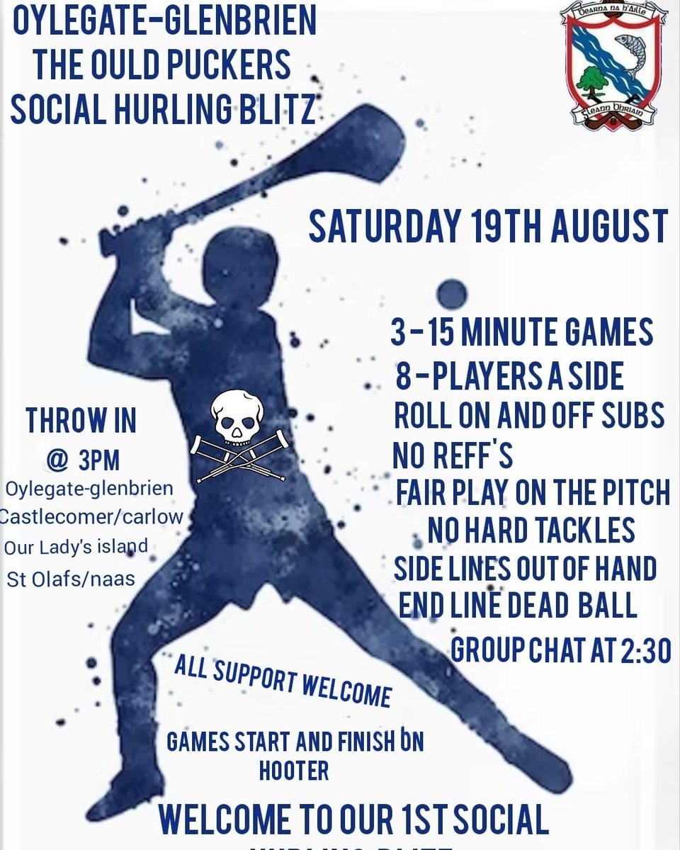 Oylegate Glenbrien Half Pace Hurling tweet media
