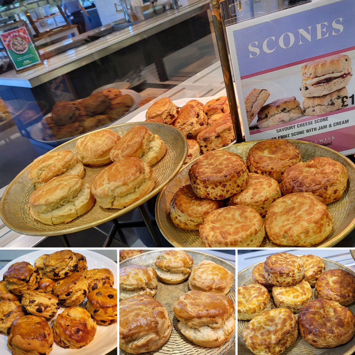 Wharf_Kitchen's tweet photo. Savoury cheese 🧀 fruit or plain scones with cream &amp; jam 😏👍😉 Our hump day treat celebrating afternoon tea 🍵 week! ♥️
#creamtea 
#creamandjamscones 
#afternoonteaweek
#ObsessedAboutFood
@baxterstorey https://t.co/hWoxQhjCSN