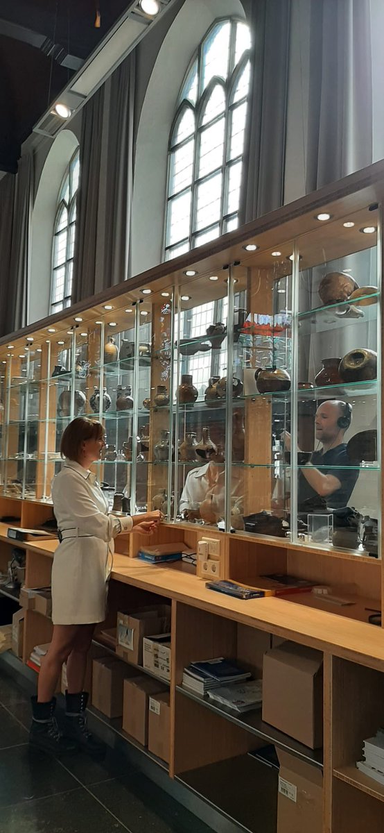 Paul is vanmorgen bij ons op bezoek om het verhaal van een paar Haarlemse archeologische vondsten te ontdekken. Binnenkort te zien op NH nieuws!