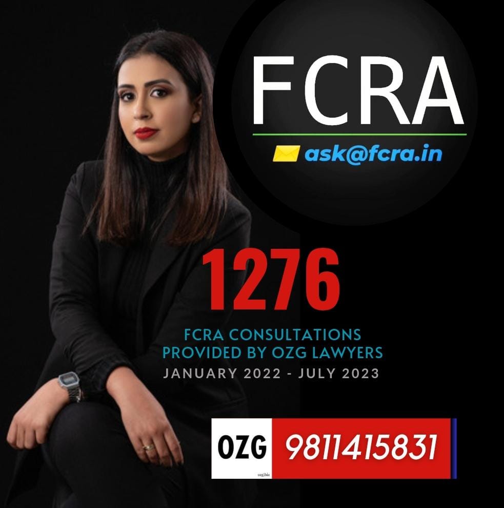 Get FCRA Advisory/Legal Opinion -

➡ Chat📱Online ₹11/
💬 WA.me/919811415831
✉️ Email: ask@fcra.in 
☎ Tele-consult ₹4141/

#NGOs #fcraregistration #odfc #FCRAConsultant #ozglaw #ozglawyers #NFT #FCRAforms #fcrabankaccount #fcrarenewal #ozgian #fcraviolation #Binance